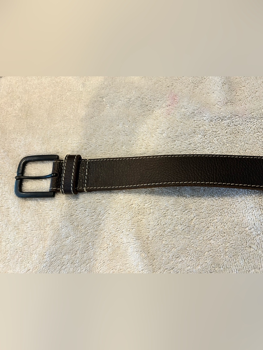Timberland Dark Brown Genuine Leather Belt.  Men’s Size 32.